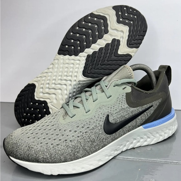Nike Odyssey React Womens AO9820-008 Size 9.5M Dark Stucco/Blu Worn 1X! Like NU! - Picture 1 of 16